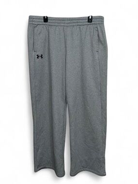 Under Armour Women’s Light Gray Athleisure Loungewear Fleece Sweatpants Size XL